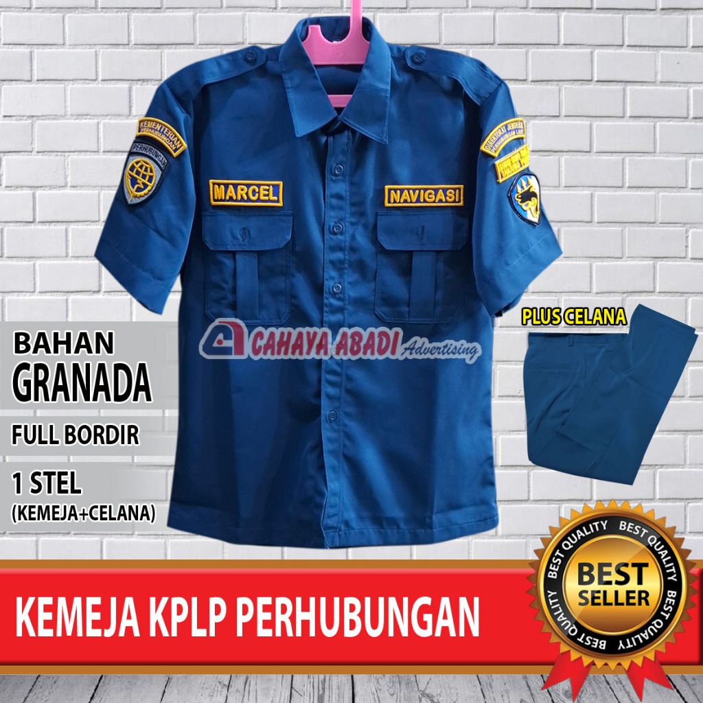 Kemeja KPLP Kemenhub Seragam KPLP Kemenhub Baju KPLP Perhubungan