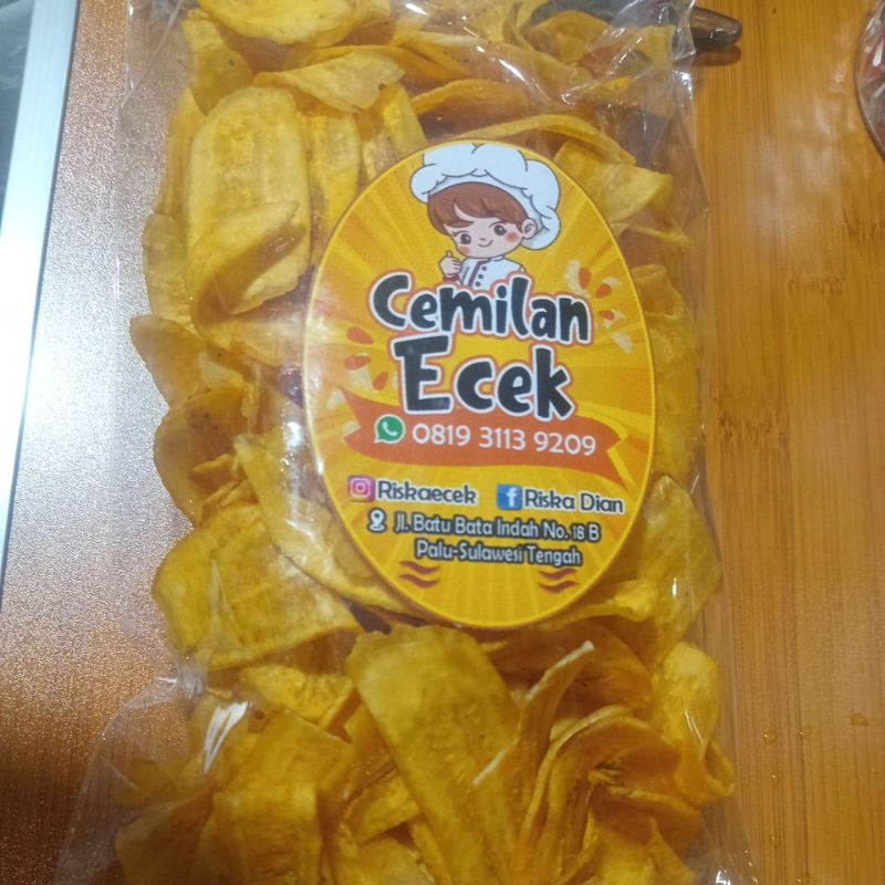 

kripik pisang manis