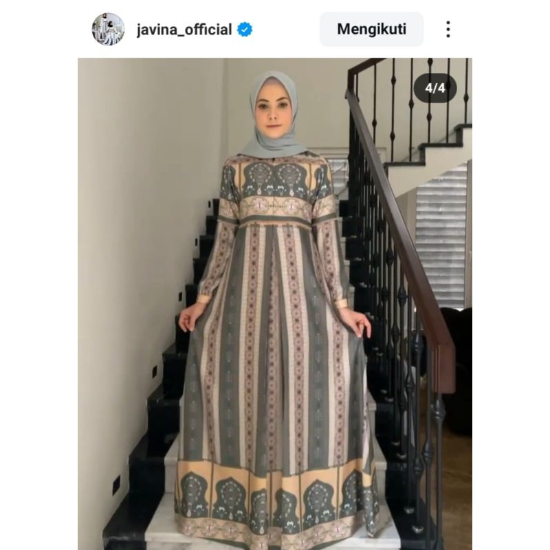 Preloved dress javina(salma etnik)