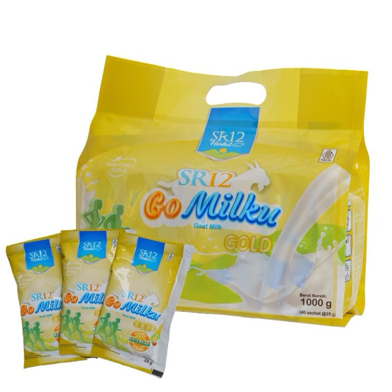 

SR12 GoMilku Gold 1000g (40 Sachet @25g) Cegah Osteoporosis