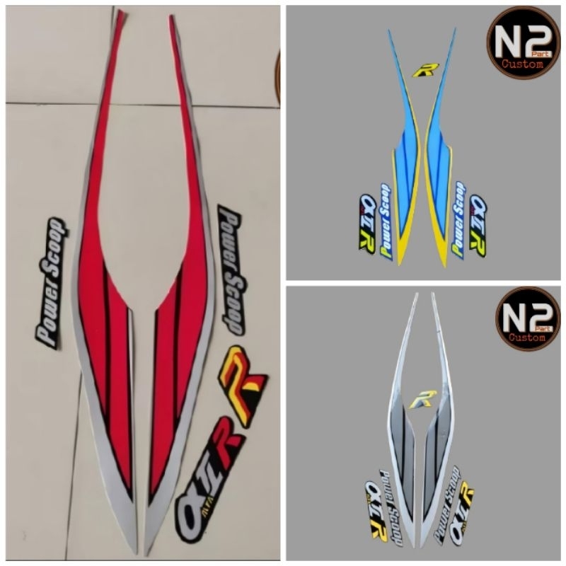 Striping Sticker Motor Yamaha Alfa 92 Berkualitas