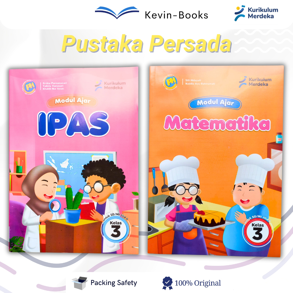 LKS PUSTAKA PERSADA (PH) SD/MI KELAS 3 Semester 2 Matematika IPA Seni