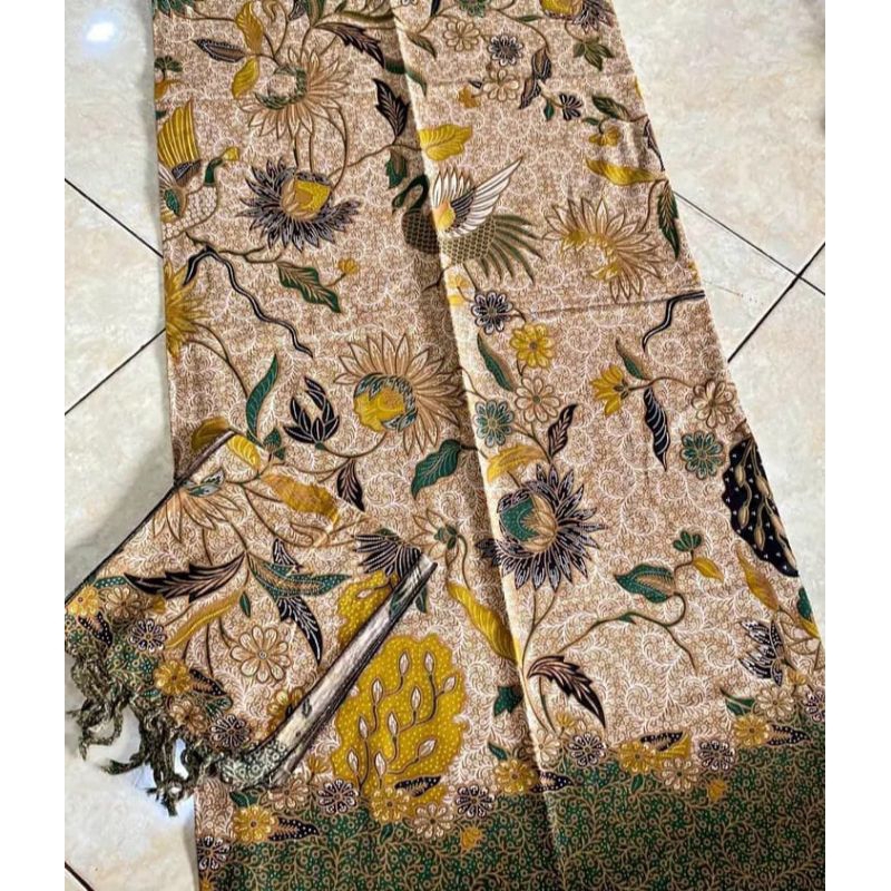 Kamen batik set selendang