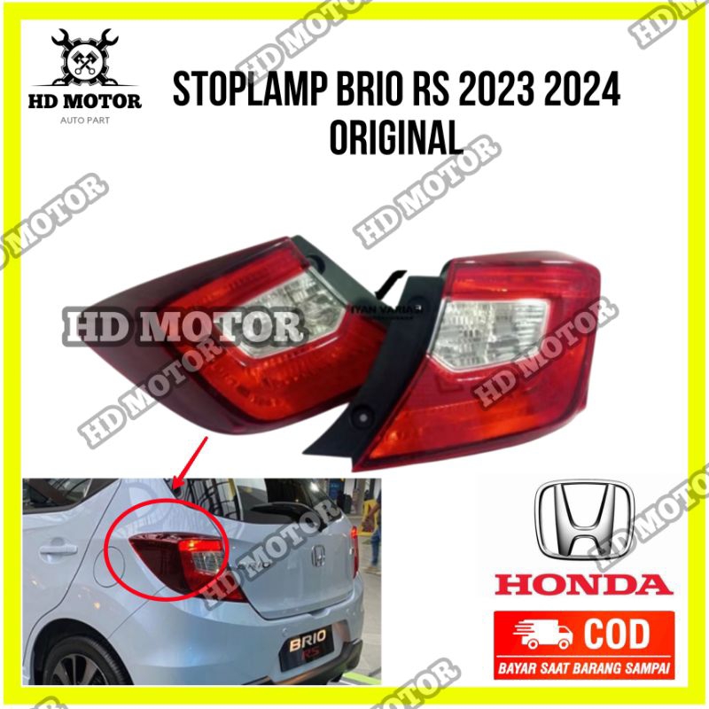stoplamp lampu belakang new Brio Rs 2023 2024 original lampu rem belakang honda brio rs stoplamp bri