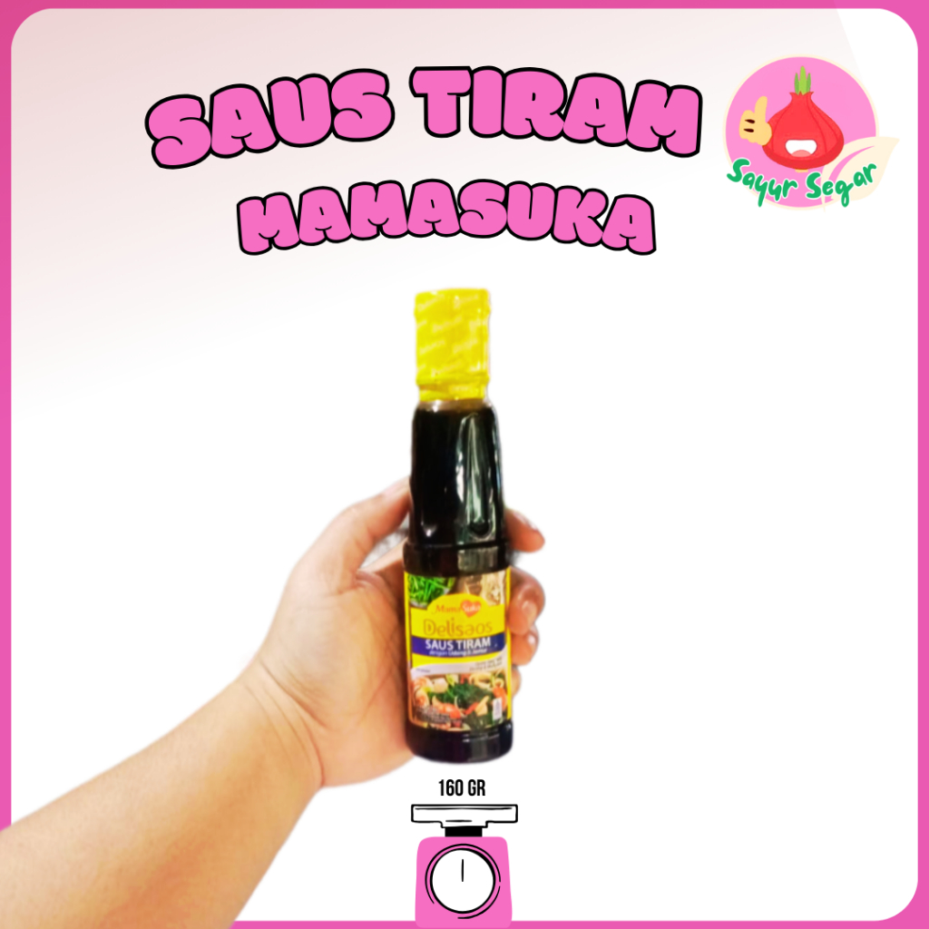 

Sayur Segar - MamaSuka DeliSaos Saus Tiram / Souce With Shrimp and Mashroom 160 gr