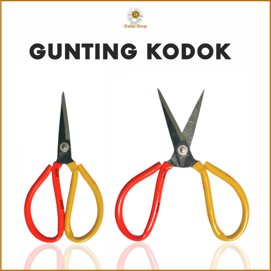 

(DS) Gunting Kodok / Gunting Kain / Tailor Scissors / Gunting Serbaguna Merek HPP