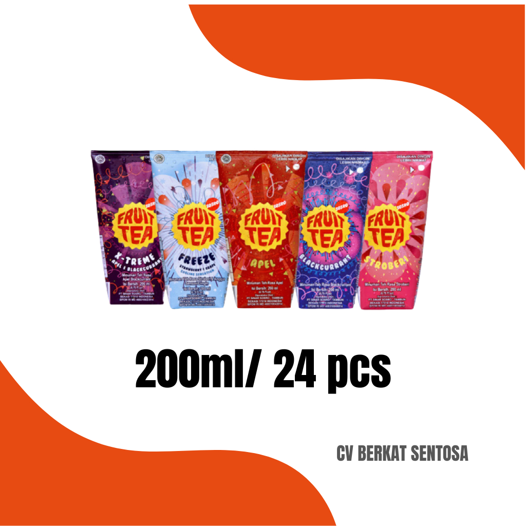 

Fruit tea 200ml/24pcs Cartonpack