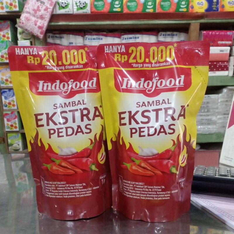 

Indofood Sambal Ekstra Pedas Hanya Rp 20.000