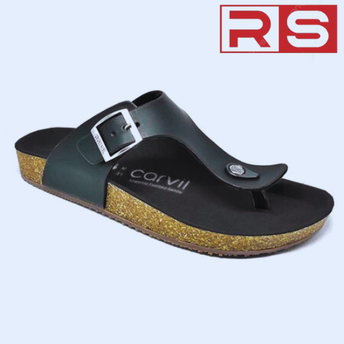 (PROMO) Sandal Carvil Jepit Casual Pria Sandal Jepit Pria / Sandal Asli Kulit /Sandal Kulit Asli / S