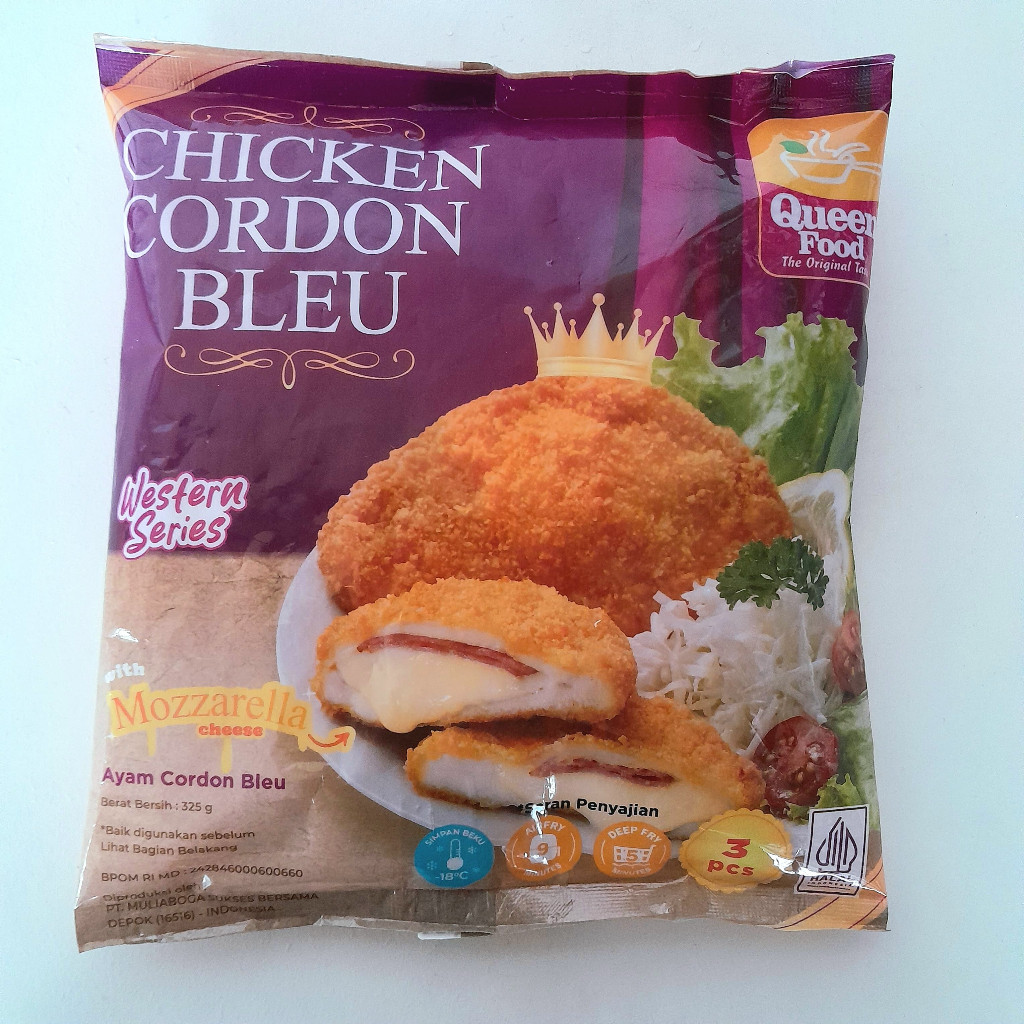 

QUEEN FOOD cordon bleu 325gr