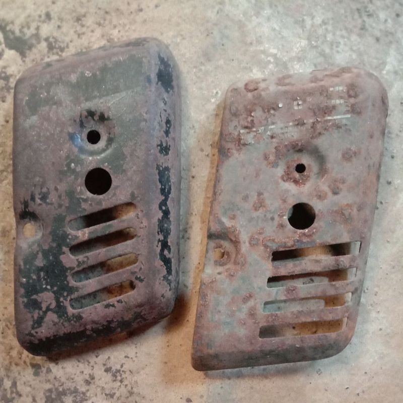 Cover Tutup Pelindung Karburator Karbu Honda Gl 100 125 Cepek Gl100 Gl125 Ori Original Copotan