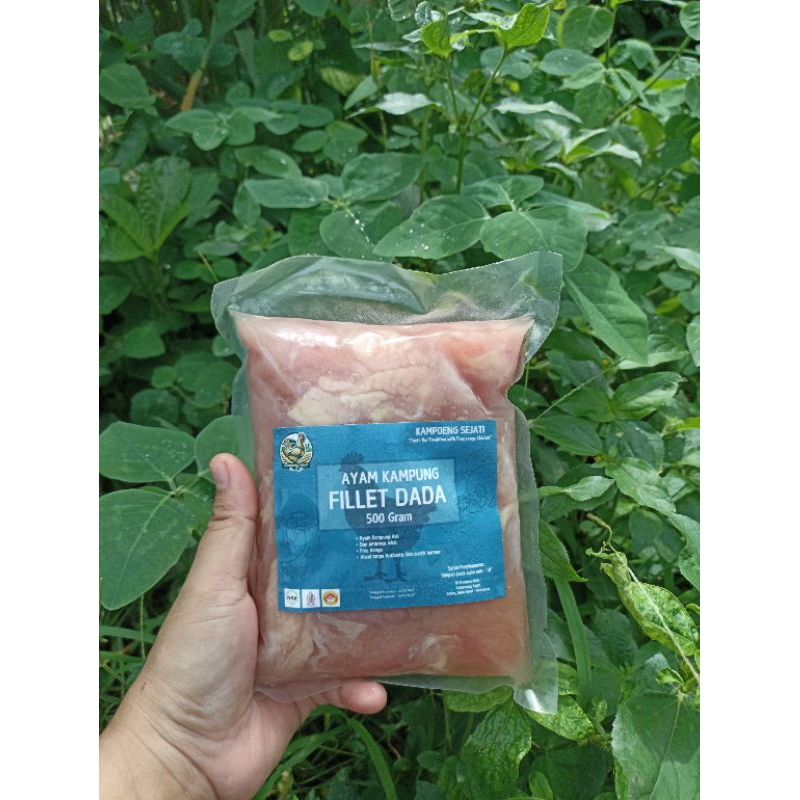 

Fillet Dada Ayam Kampung Frozen 500 Gram - Kampoeng Sejati