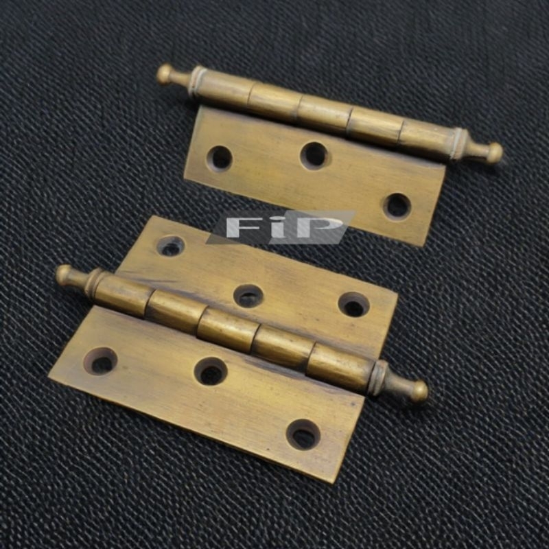 Engsel Pintu Rumah Kuningan 3 inch 2 pcs