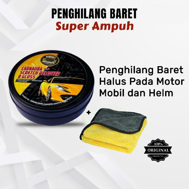 TUI PENGHILANG BARET Body Kendaraan Mobil Motor Scratch Remover GARASI AGAN Terlaris