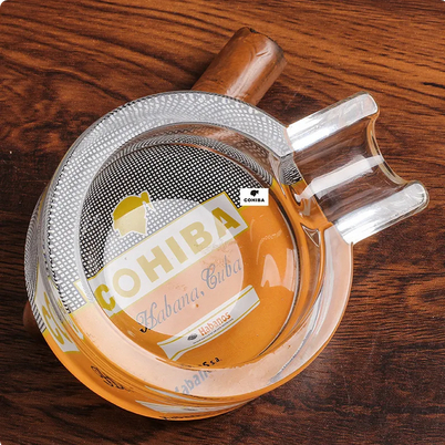 Asbak Beling Asthray cohiba Transparan