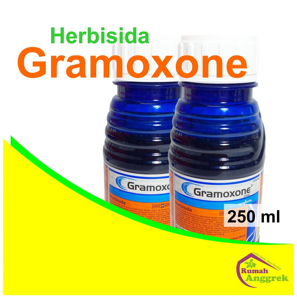 Herbisida Gramoxone 250 ml syngenta obat pengendali anakan sawit liar gulma sistemik roundup rambo h