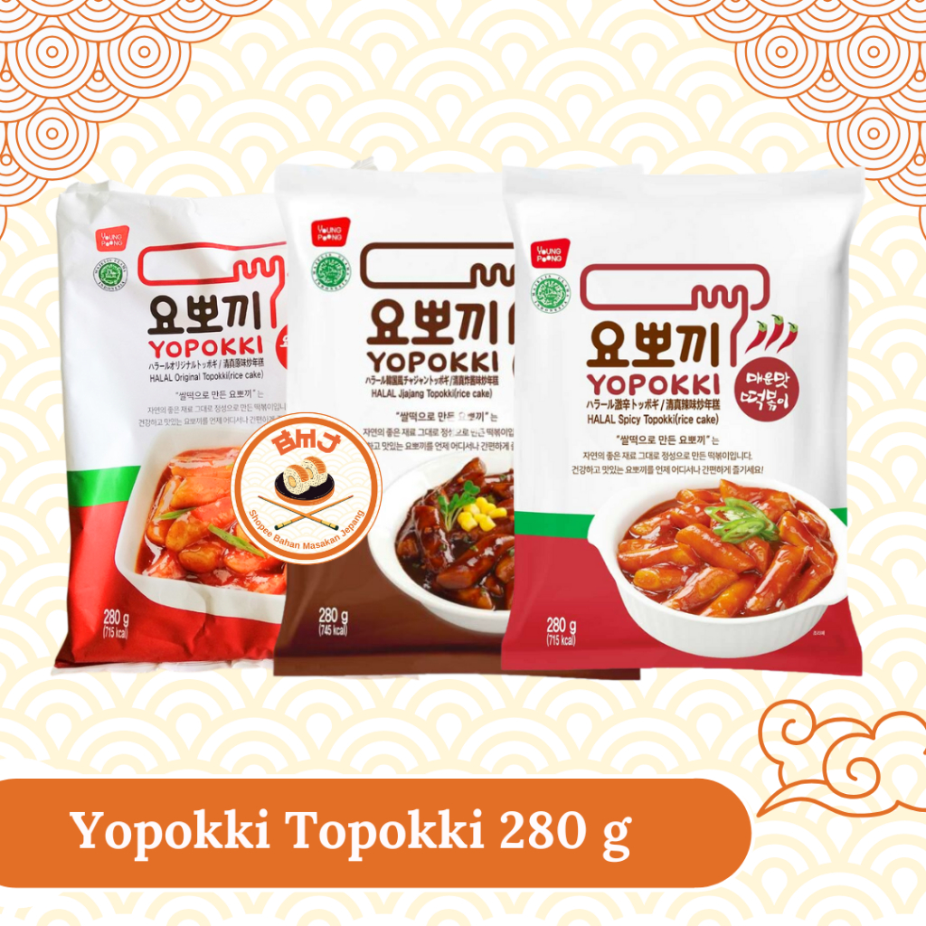 

Topokki Yopokki Rice Cake 280 gr