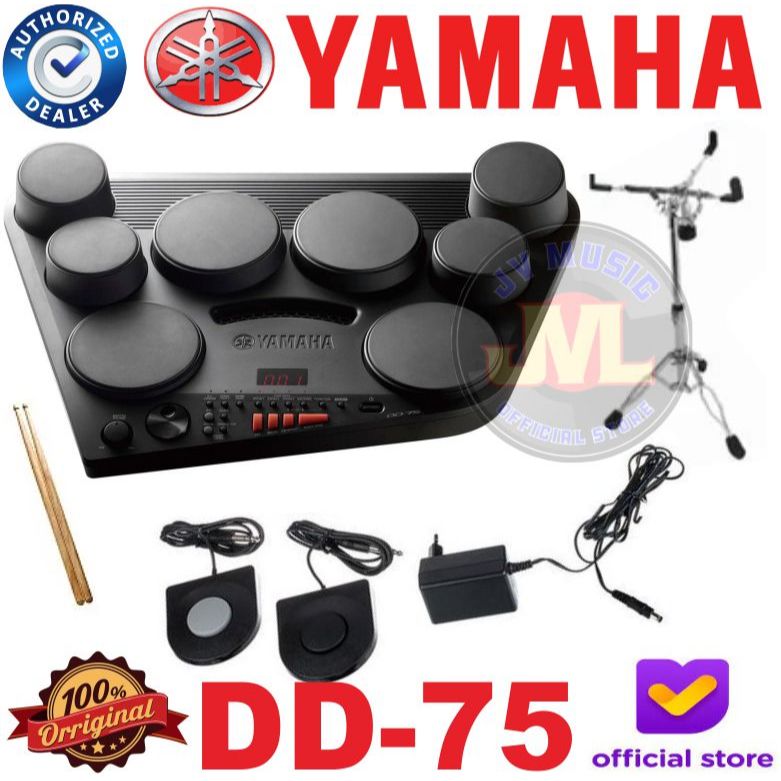 Yamaha DD-75 Digital Drum Elektrik Yamaha DD75 Paket Drum