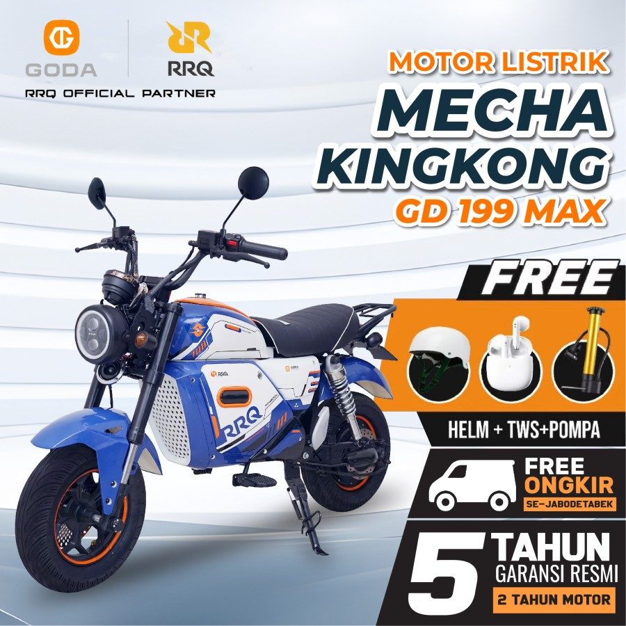 GODA 199 Max Mecha Kingkong Motor Listrik