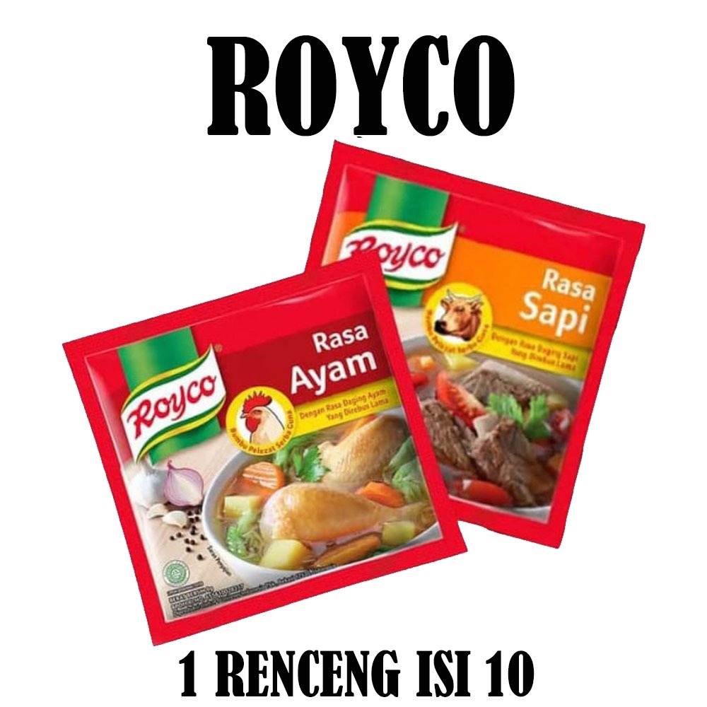 

ROYCO PENYEDAP RASA RENCENG ISI 12