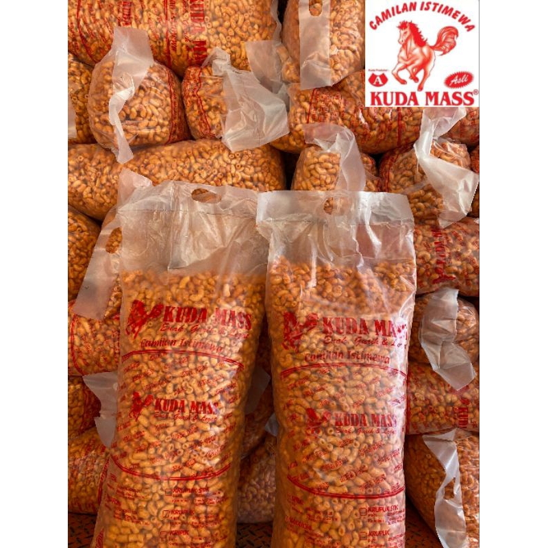 

MAKARONI PIPA RASA BALADO 2,5 KG ASLI PRODUK UD. KUDA MASS A MALANG