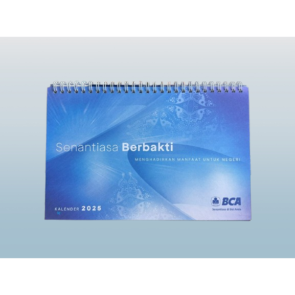 

READY kalender meja bank bca 2025 prioritas kalender meja gantung dinding spiral kalender sobek harian