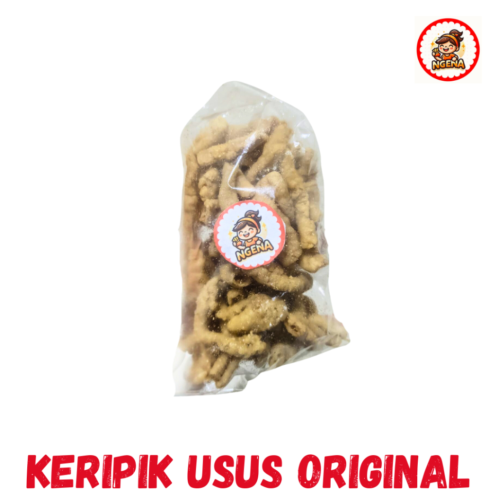 

Ngena Keripik Usus Original Kemasan 100 250 500 Gram