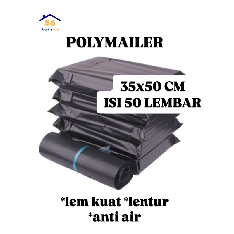 

Polymailer/Plastik Bungkus/Plastik Packing 35x50CM 50PCS