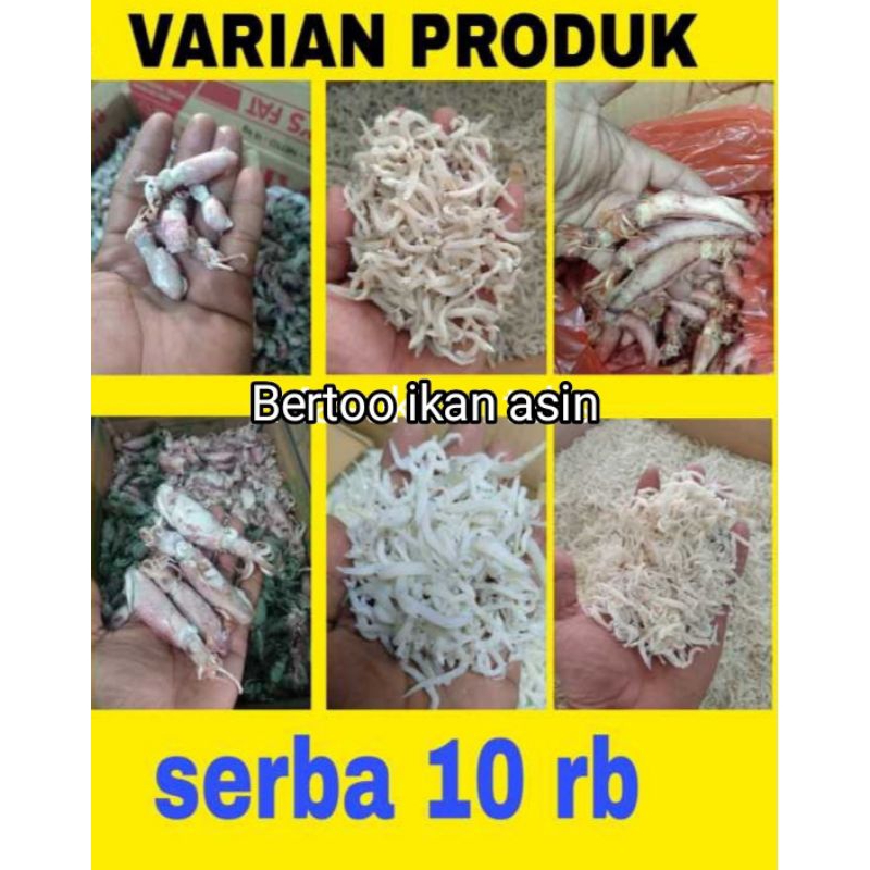 

#ikan asin serba 10 ribu #ikan asin murah#ikan asin lengkap#
