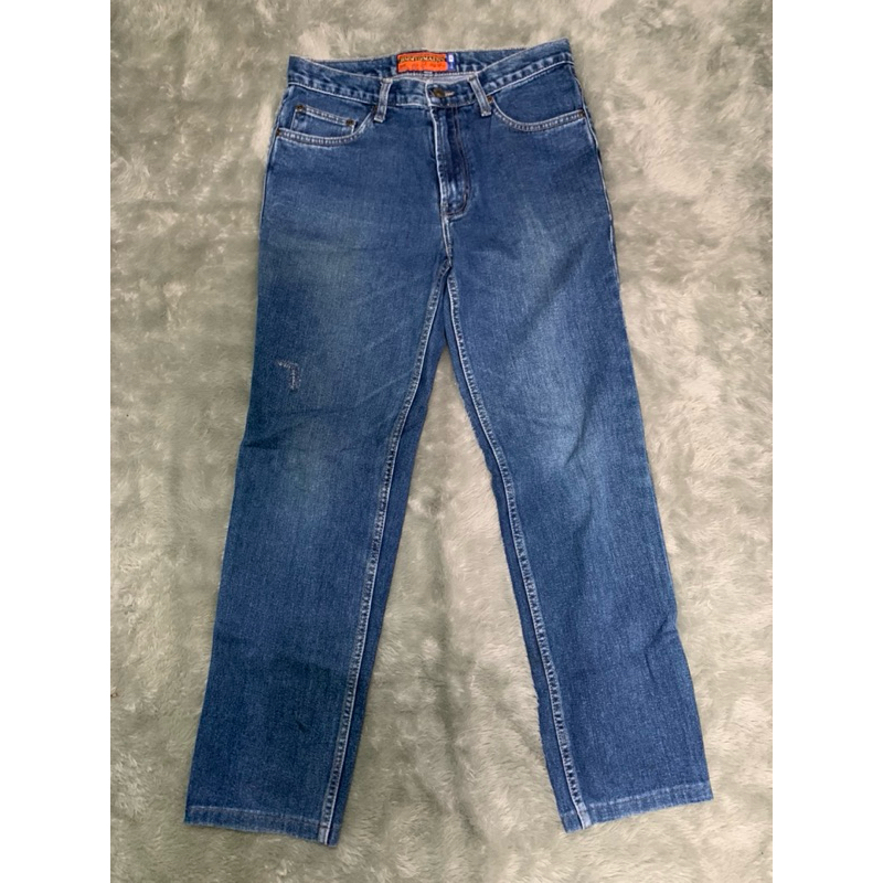 denim jimmy and martin blue indigo second