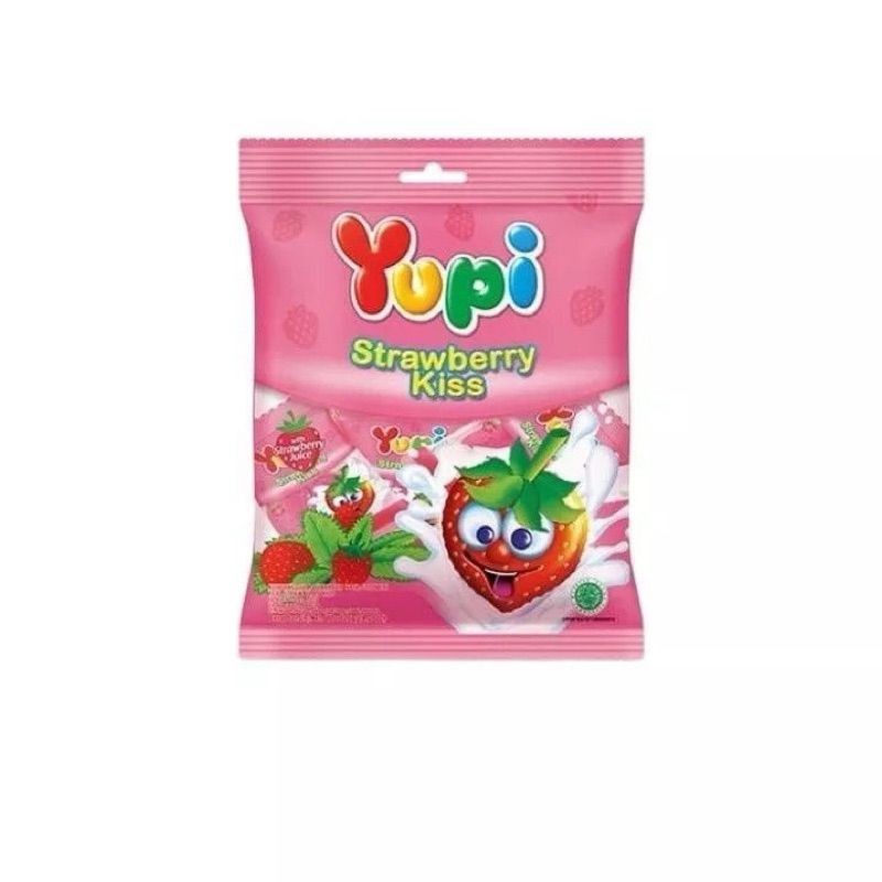 

PERMEN YUPI STRAWBERRY KISS/ FRUITY PUFF/ MANGO KISS 120 GRAM