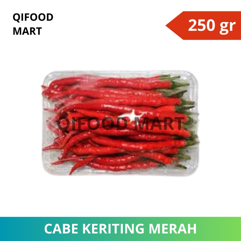

Cabe Keriting Merah Super 500gr Fresh & Premium(Instant/Sameday)