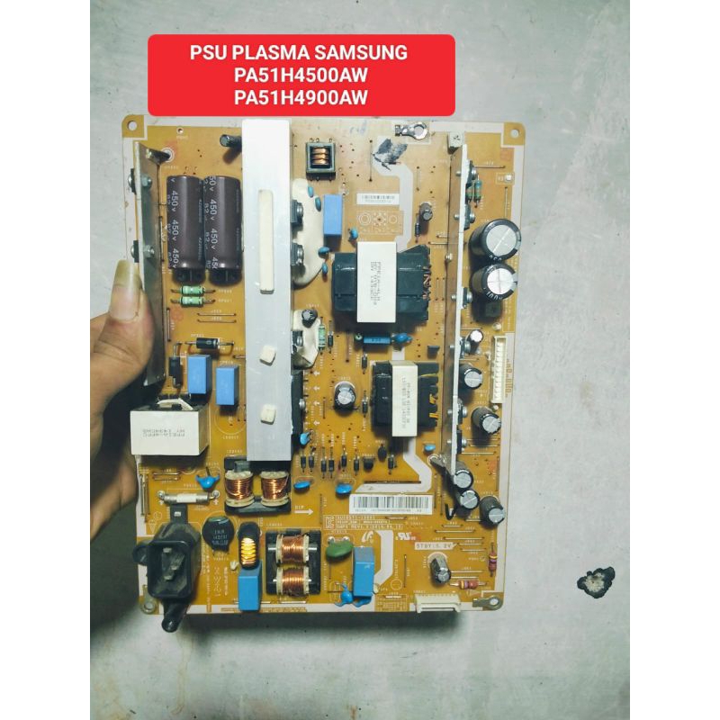 PSU TV PLASMA SAMSUNG PA51H4500 POWER SUPLAI TV PLASMA SAMSUNG 51H4500 MODUL TV PLASMA SAMSUNG 51H45