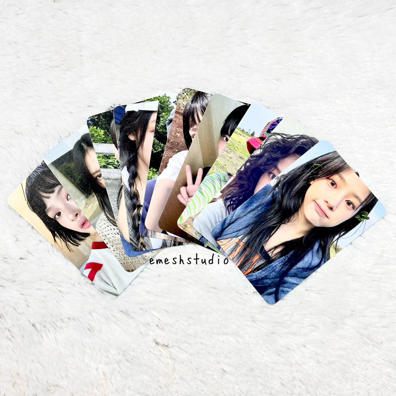 official newjeans new jeans x line friends how sweet pop up store photocard pc