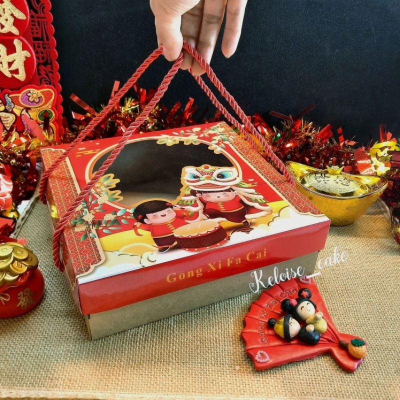 

( ISI 5 PCS/@ 9.500) BOX/DUS CNY/SINCIA/IMLEK/CHINESE NEW YEAR UKR 20X20X6