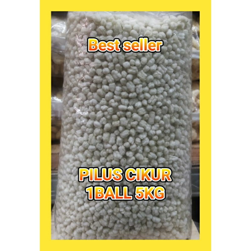 

Termurah pilus cikur 1 ball 5 kg cemilan,baso aci,seblak