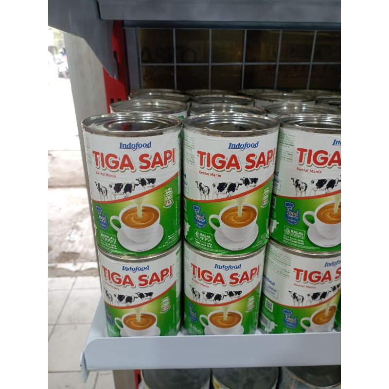 

Indofood Tiga Sapi Kental Manis 500gr/kaleng