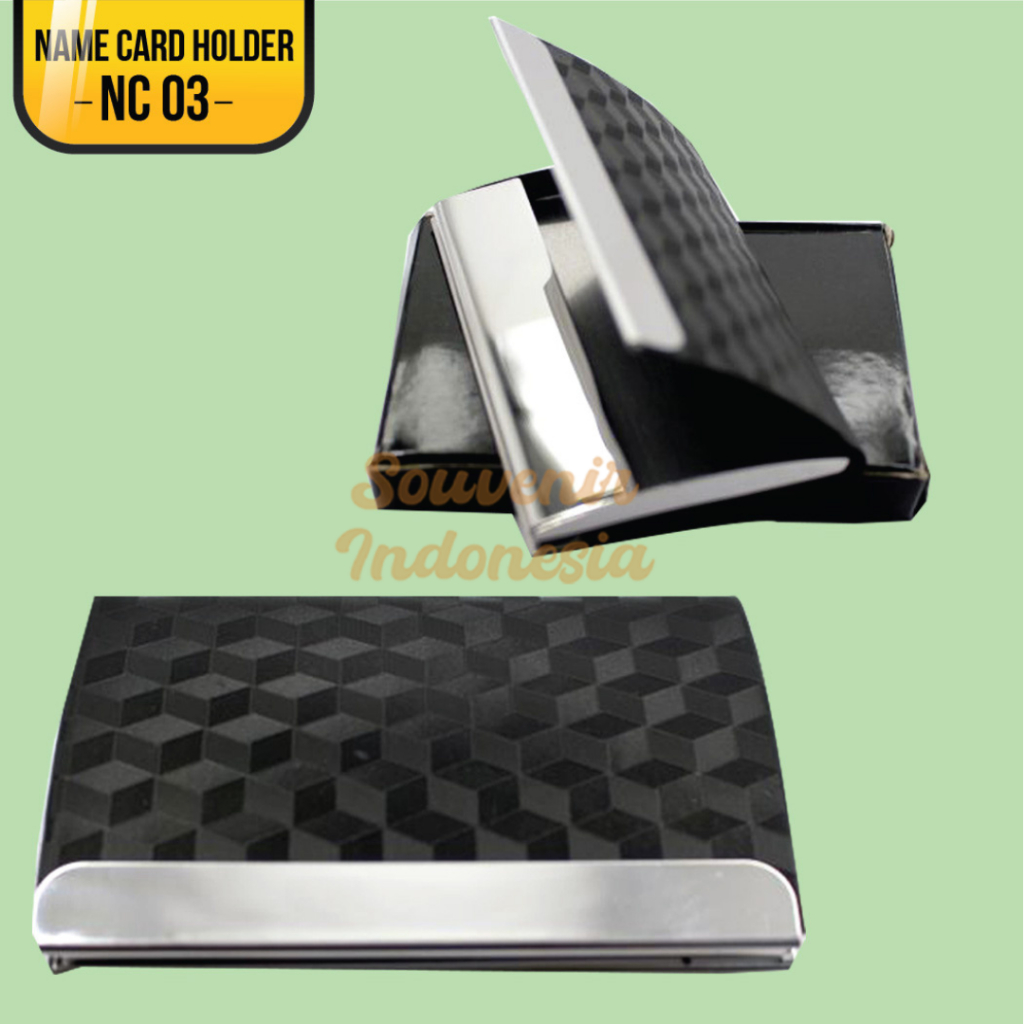

Name Card Holder Custom Logo Tempat Kartu Nama Plastik NC 03