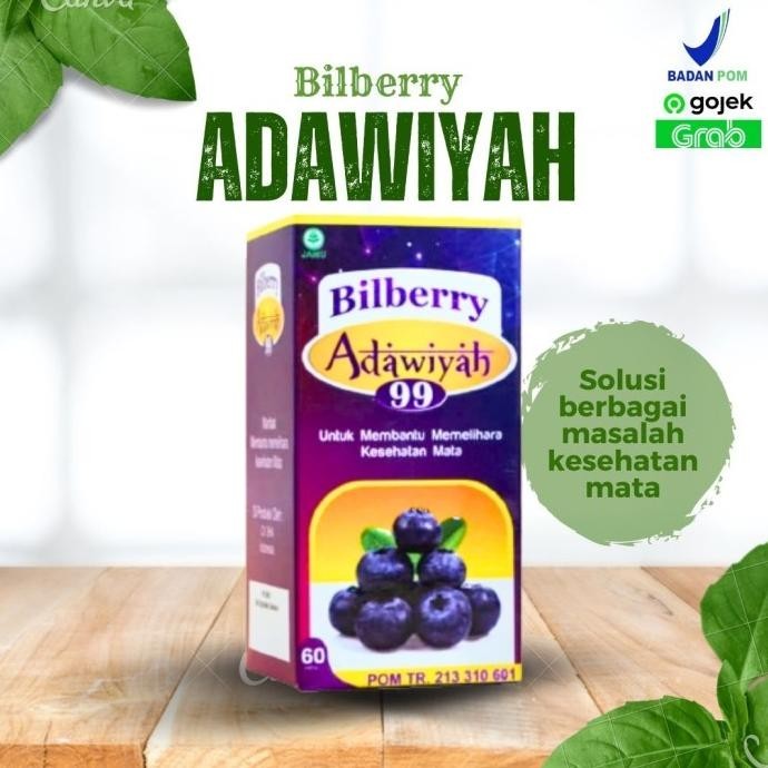 Adawiyah99 - Bilberry Adawiyah99 - Exstra Herbal Alami - Untuk Mata Minus