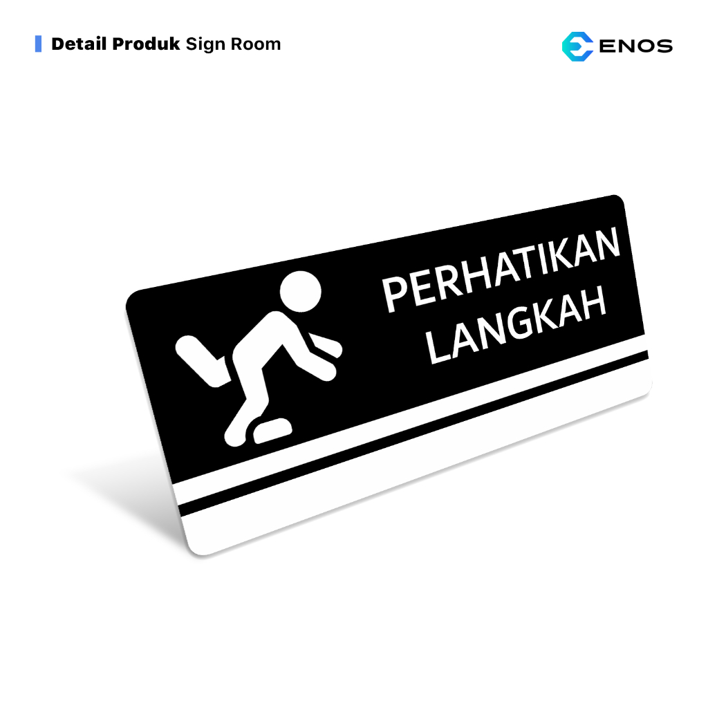 

kln Signboard Room Papan Penanda Ruangan Bahan Akrilik Ukuran 27 X 12