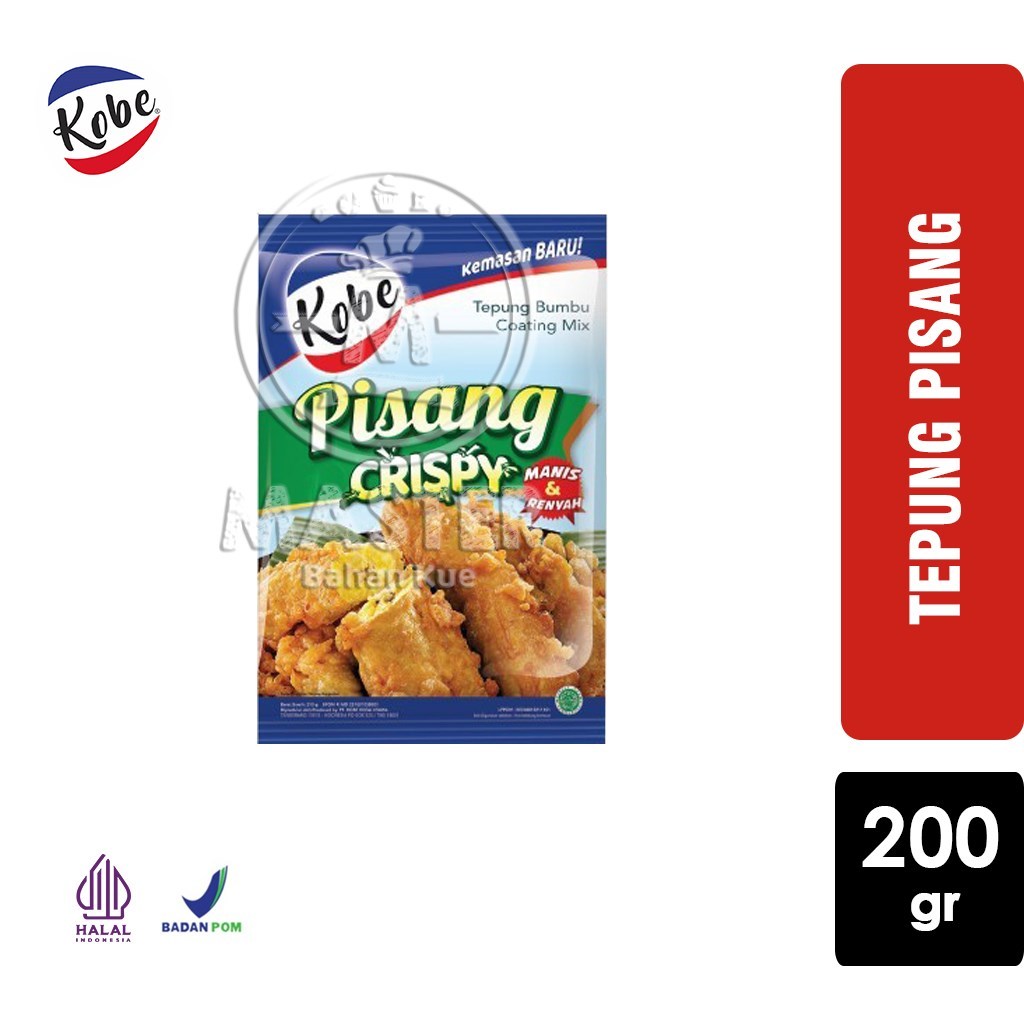 

Kobe Tepung Pisang Goreng Crispy [Sachet 200 gr]