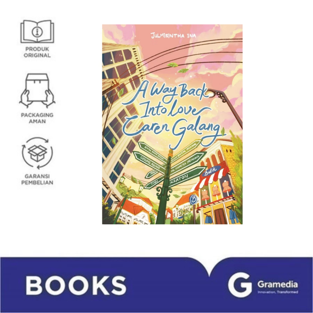 Gramedia Yogya - A Way Back into Love Caren Galang