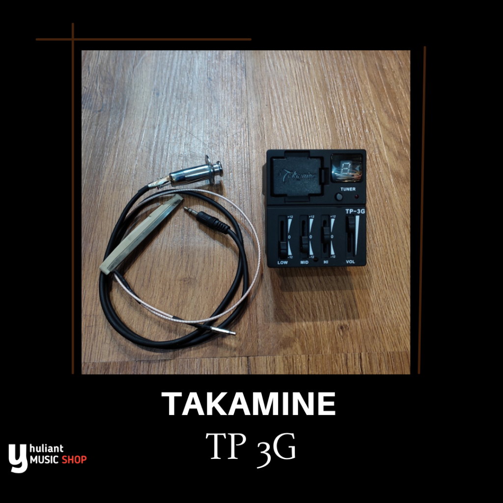 Takamine TP3G Preamp On Board Replacement For Takamine Guitar