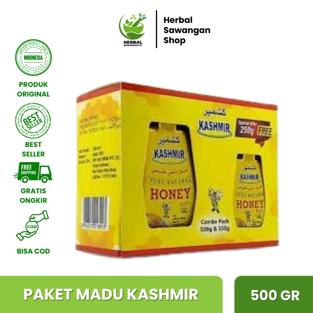 

Madu Kashmir 500gr free 250gr Combo Pack Original Dijual Murah_Terlaris