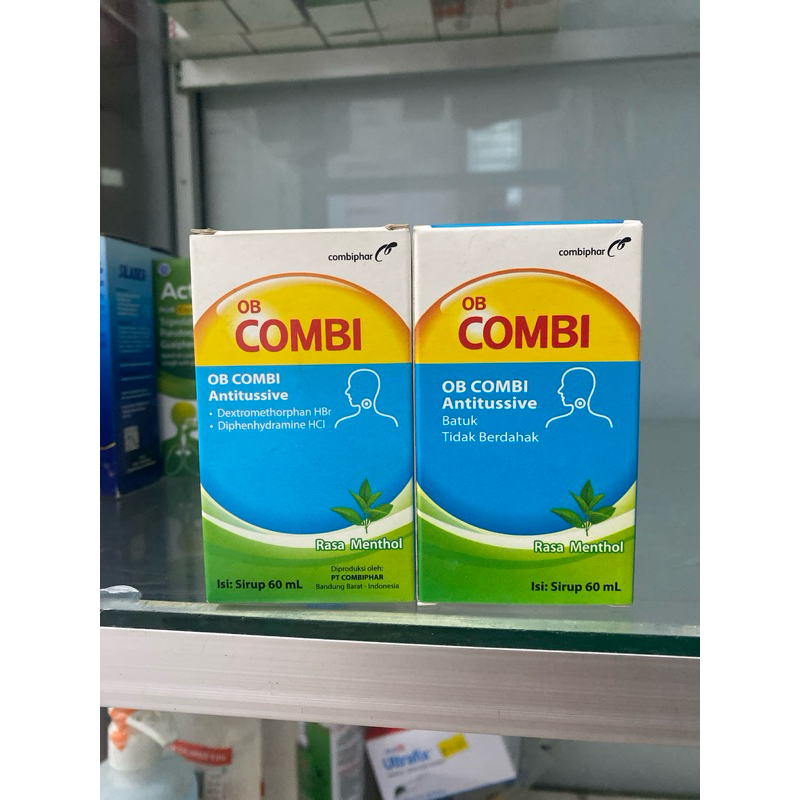 OB COMBI Antitusive tidak berdahak 60ml