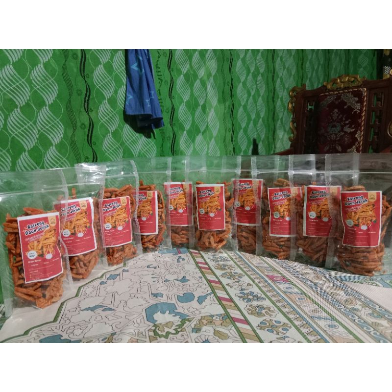 

Basreng daun jeruk (homemade)