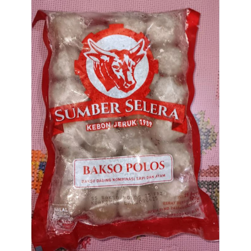 

Sumber selera Bakso Polos Kebon Jeruk 1999