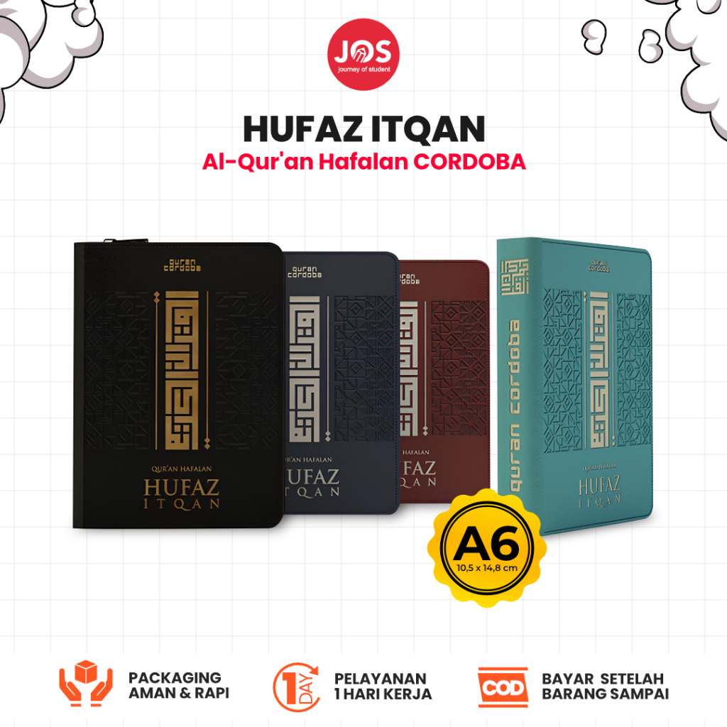 Alquran Hafalan Al-Hufaz Itqan Ukuran A6 Saku Terjemah Tajwid Warna - Cordoba