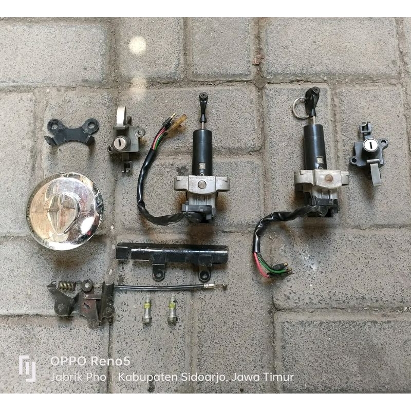 KUNCI KOTAK TIGER REVO FUL SET JOK BELAKANG