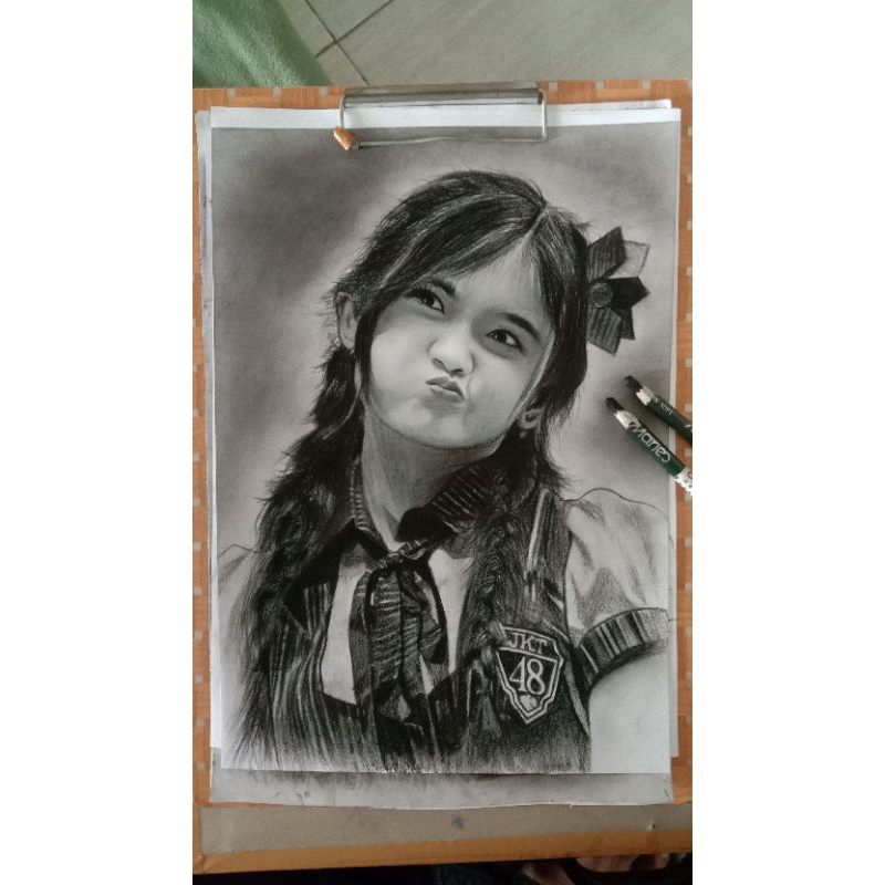 JASA SKETSA WAJAH, WARNA& HITAMPUTIH